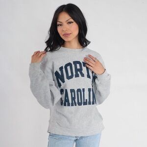 Vintage North Carolina Crew Neck Sweatshirt